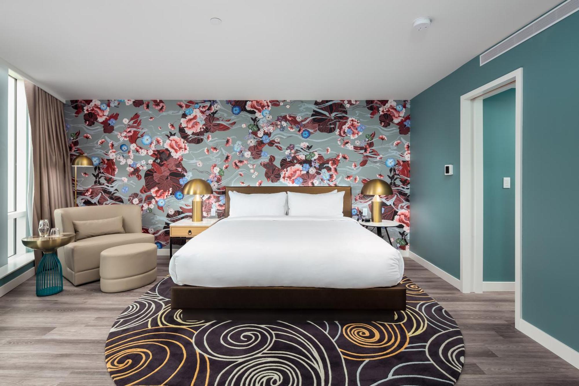 Versante Hotel Richmond Zimmer foto A bedroom at the hotel